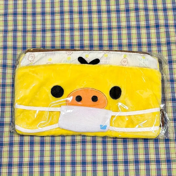 [BUNJANG] Rilakkuma 2016 Kiiroitori Mask Pouch (Sealed) / 리락쿠마 2016 마스크 파우치 키이로이토리 미개봉