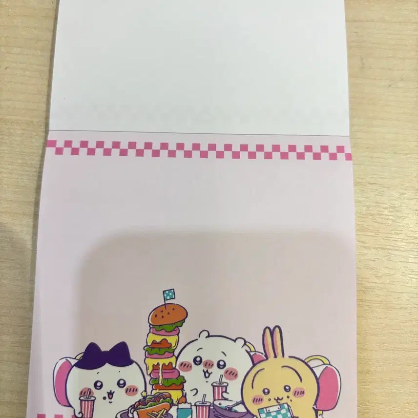 [BUNJANG] Cheekawaii Diner Sticky Memo Pad / 치이카와 다이너 떡 메모지
