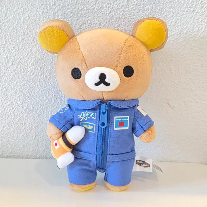 [BUNJANG] JAXA Astronaut Suit Rilakkuma Plush Doll / 정품)jaxa 우주복 리락쿠마 누이 인형