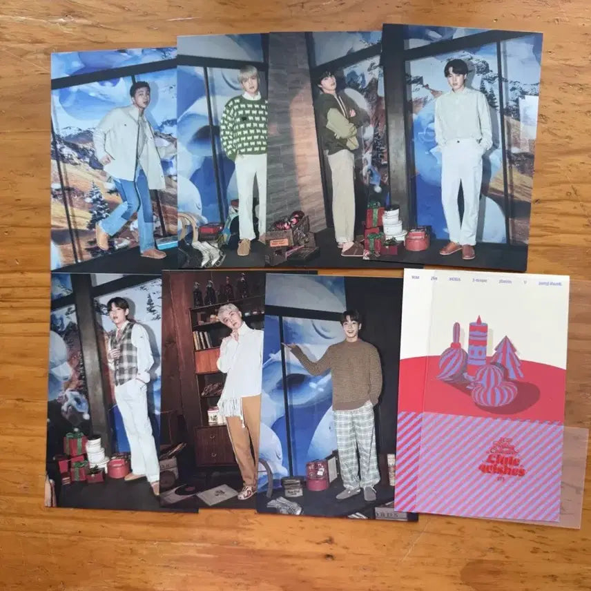 [BUNJANG] BTS 2021 Holiday Collection Postcard / BTS 2021 Holiday Collection 포토엽서