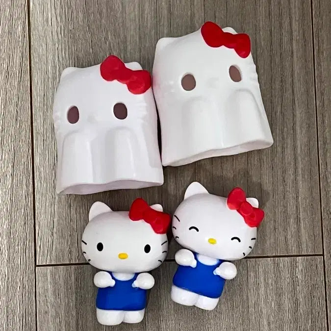[BUNJANG] Sanrio Hello Kitty Ghost Gacha Figure Bundle Set / 산리오 헬로키티 유령 가챠 피규어 일괄