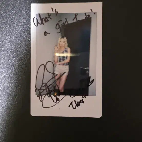 [BUNJANG] Dayoung Signed Photocard / 다영 싸인 포카 팜니다