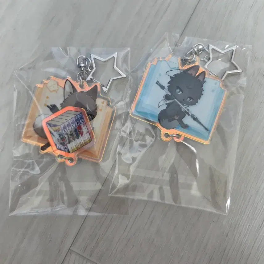 [BUNJANG] Honkai: Star Rail Exhibition Dan Heng Welt Keyring Set / 스타레일 전시회 키링 단항 웰트