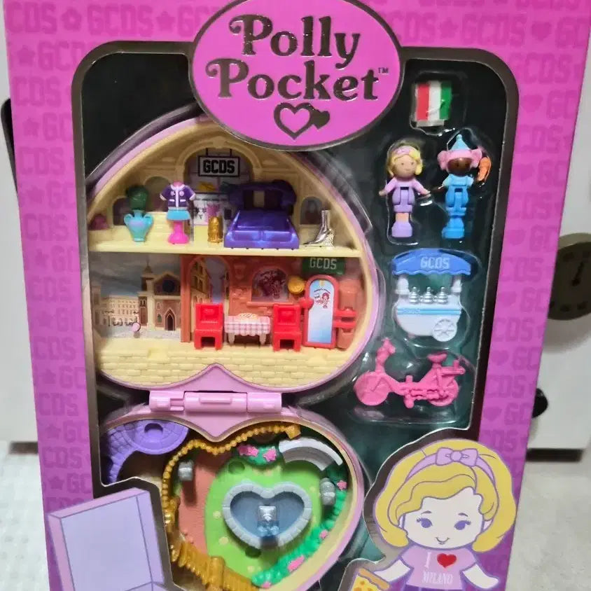 [BUNJANG] GCDS Polly Pocket Mini House Set / GCDS 폴리 포켓 미니 하우스 세트