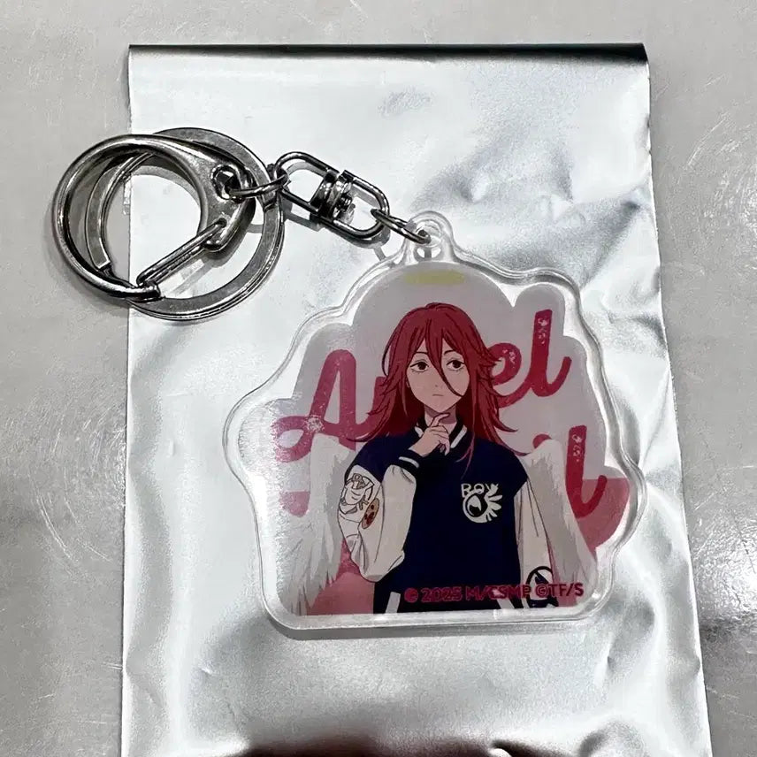 [BUNJANG] Chainsaw Man Angel Acrylic Keychain / 체인소맨 카페 팝업 천사 아크릴 키링.