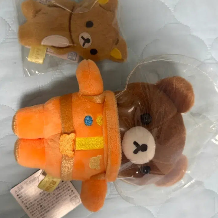 [BUNJANG] Rilakkuma Cosmonaut Keychain &amp; Kogumah Plush / 리락쿠마 키링 / 코구마 우주비행사 인형