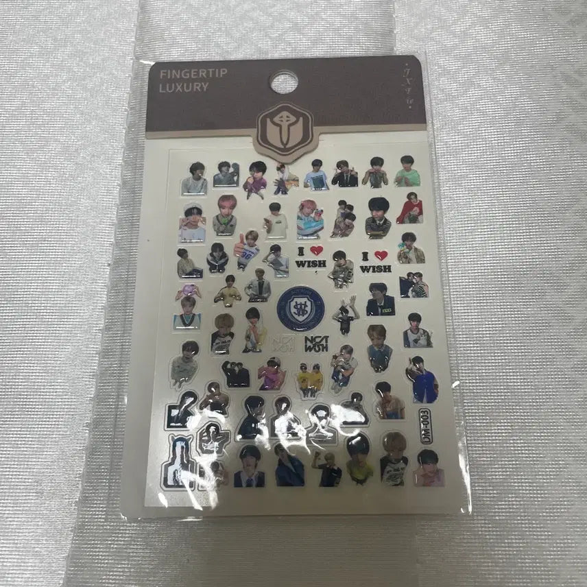 [BUNJANG] NCT WISH Nail Sticker Bundle Set (4 Pieces) / 엔시티위시 nctwish 네일스티커 4개 세트 일괄
