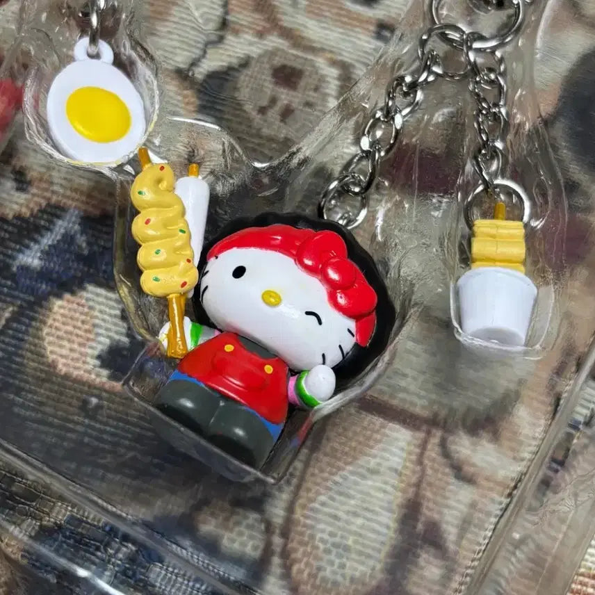[BUNJANG] Hello Kitty Busan Odeng &amp; Ten by Ten Regional Edition Charm / ((공뎀))올리브영키티부산오뎅 텐바이텐키티 지역키티