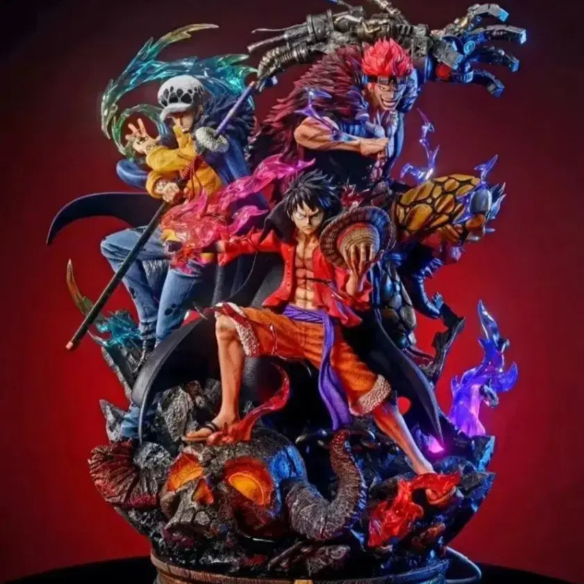 [BUNJANG] One Piece Resin Figure Lx Three Captains / 원피스 레진 피규어 Lx 삼선장
