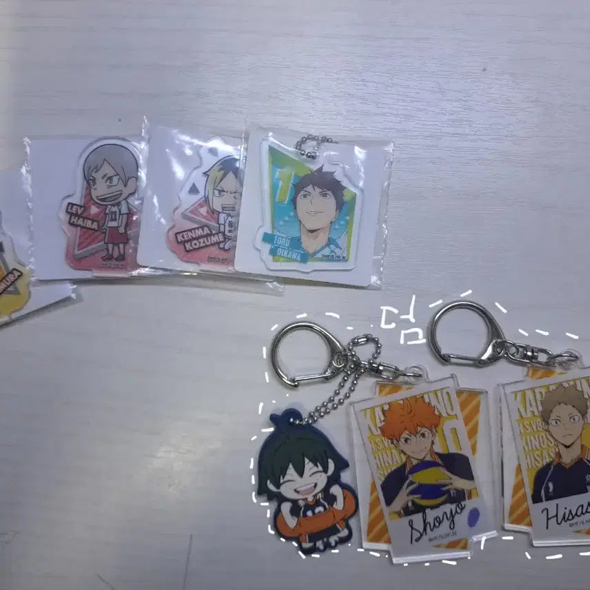 [BUNJANG] Haikyu!! Mini Acrylic Standee Set / 일괄)하이큐 미니 아크릴