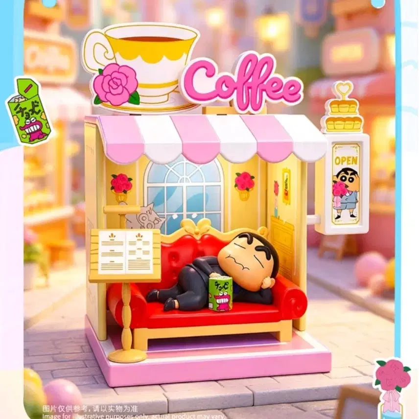 [BUNJANG] Crayon Shin-chan Kasukabe Mini Store Bundle Set / 일괄-짱구 카스카베 미니스토어
