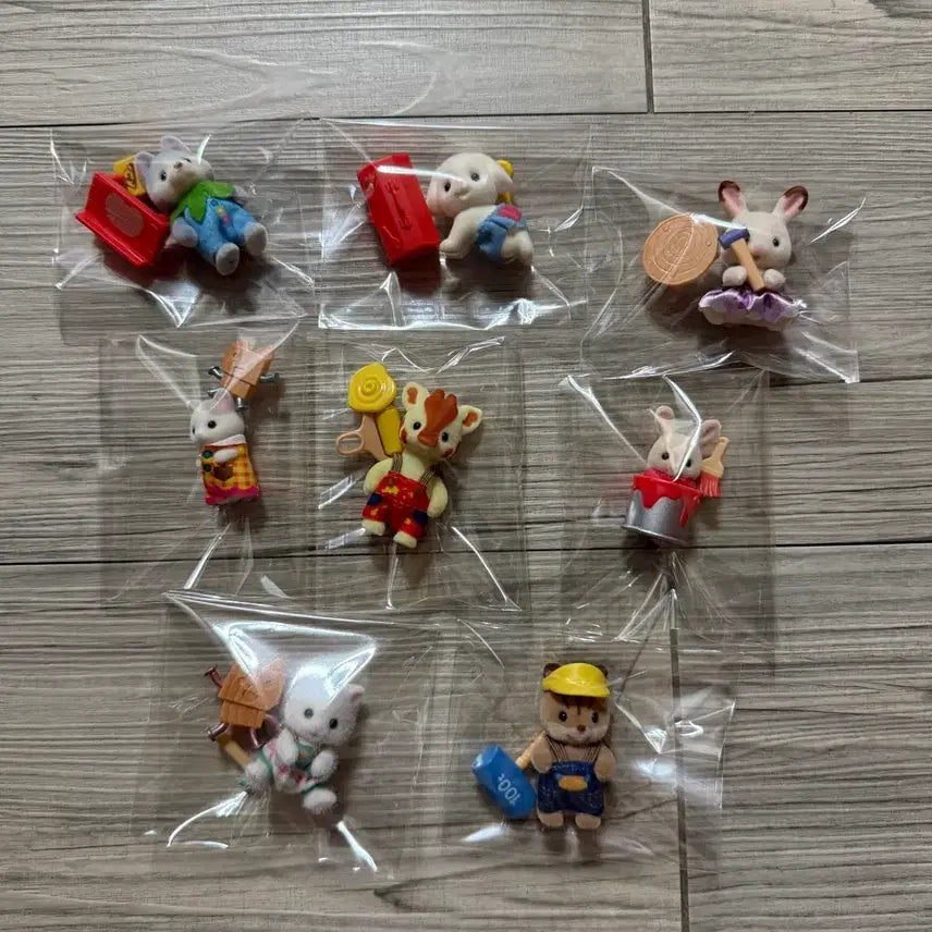 [BUNJANG] Sylvanian Families Architect Series Blind Bag Bundle Set / 일괄 실바니안 패밀리 건축가 시리즈 블라인드백