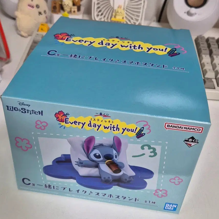 [BUNJANG] Stitch "Every Day With You" Smartphone Stand (Sealed) / C상) 스티치 매일 너와 함께 스마트폰 스탠드 미개봉
