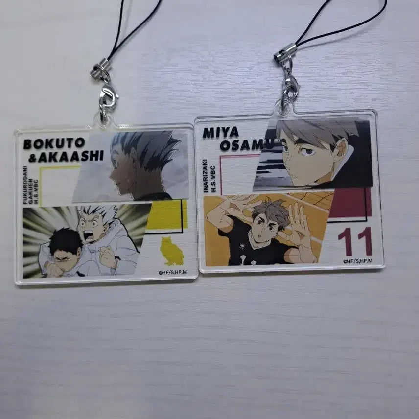 [BUNJANG] Miya Osamu Keyring Bundle Set / 일괄)보쿠토 오사무 키링