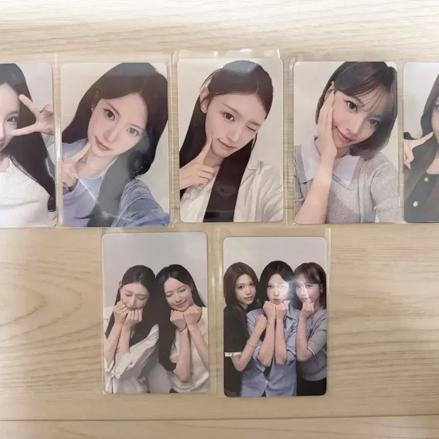 [BUNJANG] RESCENE Pop-up Exclusive Photocard Set 7 Types Bundle Set / 리센느 팝업 특전 포카 세트 7종 일괄