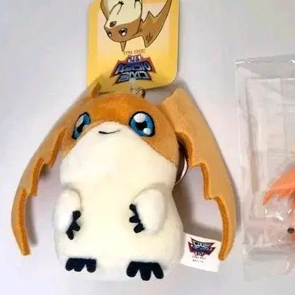 [BUNJANG] Digimon Patamon Plush Keychain New / 새상품) 디지몬 인형 키링 파닥몬