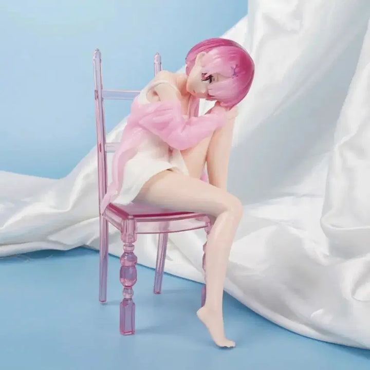 [BUNJANG] Re:Zero Rem Figure Relax Time Another Color Ver. (Sealed) / 미개봉) 리제로 람 피규어 Relax time Another color ver