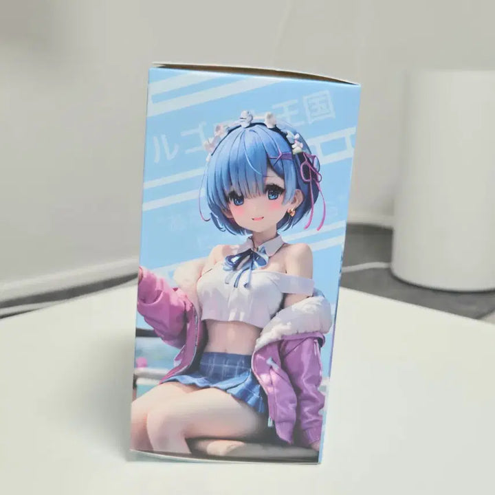[BUNJANG] Re:Zero Rem Figure Relax Time Another Color Ver. (Sealed) / 미개봉) 리제로 람 피규어 Relax time Another color ver