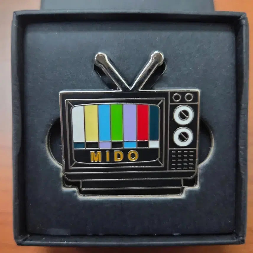 [BUNJANG] Mido Vintage TV Badge / 미도 빈티지TV 뱃지