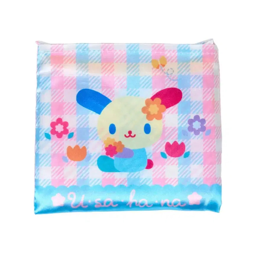 [BUNJANG] Sanrio Usahana Satin Eco Bag / 산리오 우사하나 새틴 에코백
