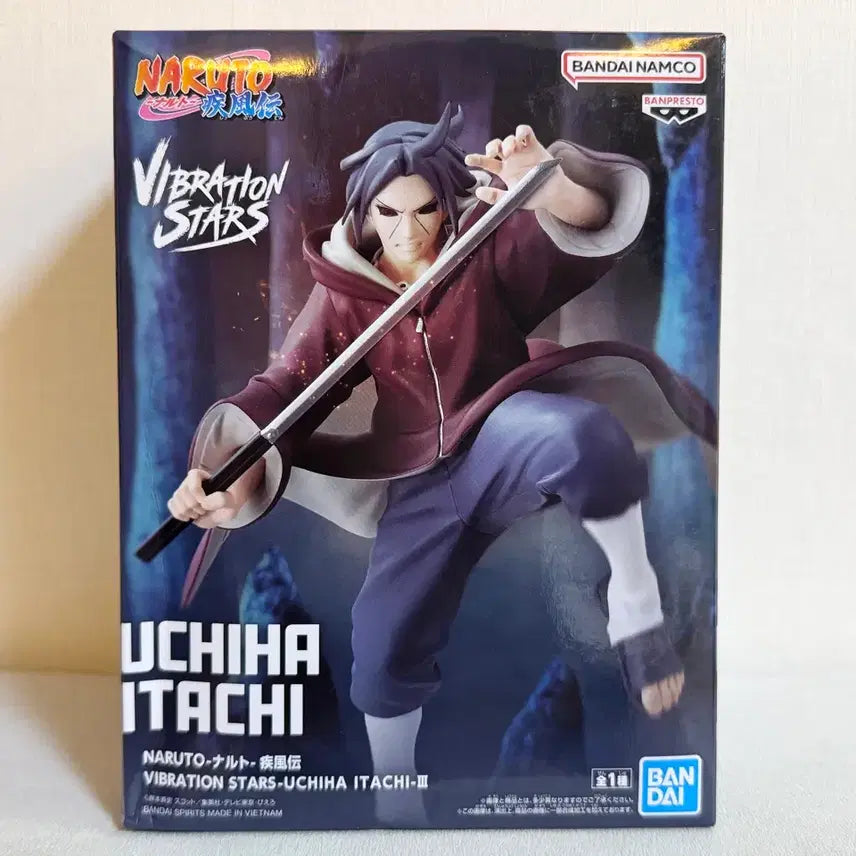 [BUNJANG] Naruto Uchiha Itachi Vibration Stars Figure (Sealed) / 미개봉)나루토 우치하 이타치 피규어 VIBRATION STARS 새상품