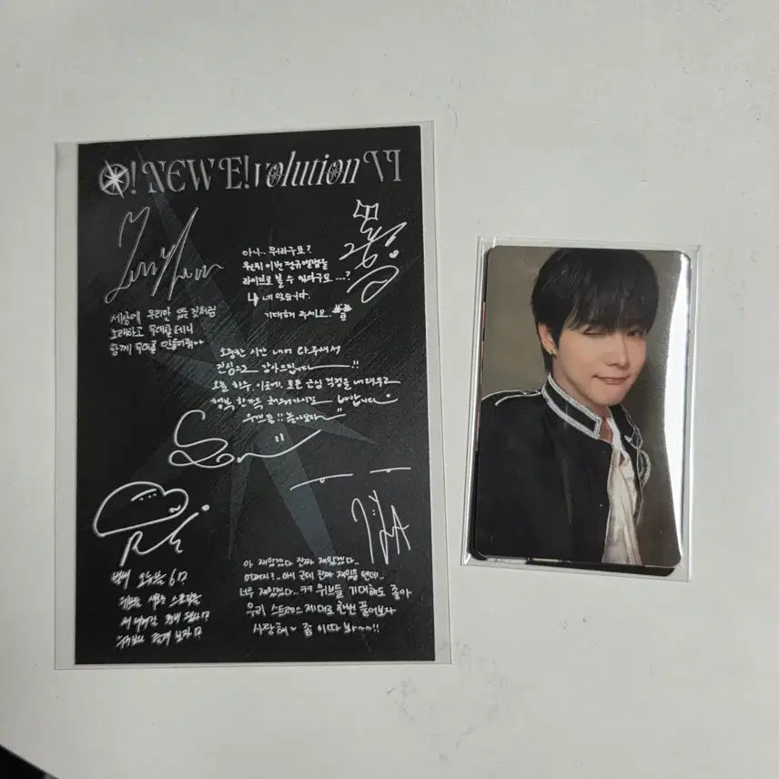 [BUNJANG] ONEWE Concert ON Werable 6 First Concert Entry Photocard / 원위 콘서트 오뉴블6 첫콘 입장포카