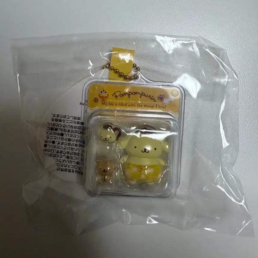 [BUNJANG] Sanrio Miniature Package Toy Keychain Pompompurin / 산리오 미니어처 패키지 토이 키링 폼폼푸린 판매합니다!!!!!!!!