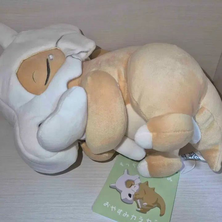 [BUNJANG] Pokemon Sleeping Cubone Plush Toy / 포켓몬 슬립 탕구리 봉제인형 잠자는 탕구리 일포센 택O