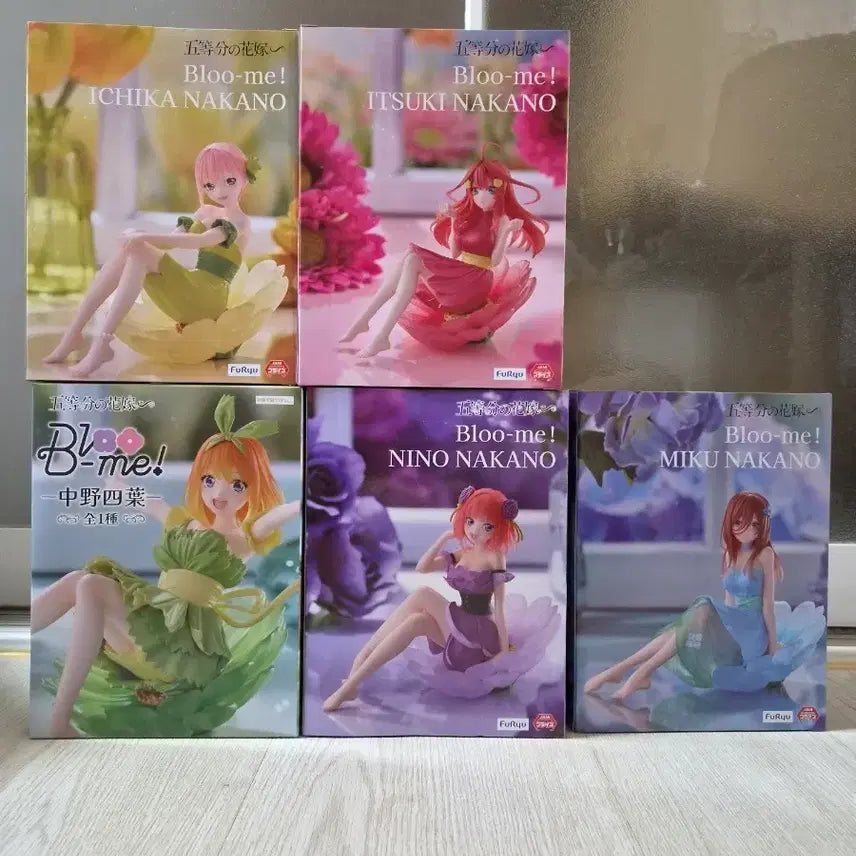 [BUNJANG] The Quintessential Quintuplets Bloo-me! 5 Figure Set / 택포 8.5)오등분의 신부 bloo me 5종세트 피규어