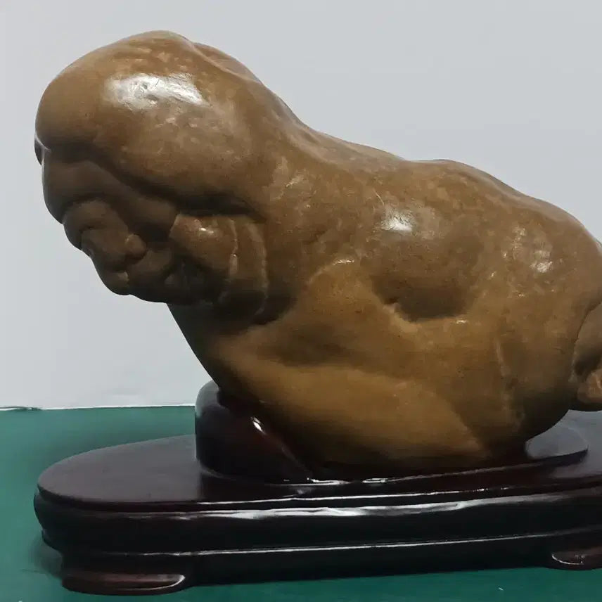 [BUNJANG] Natural Stone (Kka-tung Stone) with Stand / 수석(까퉁석)