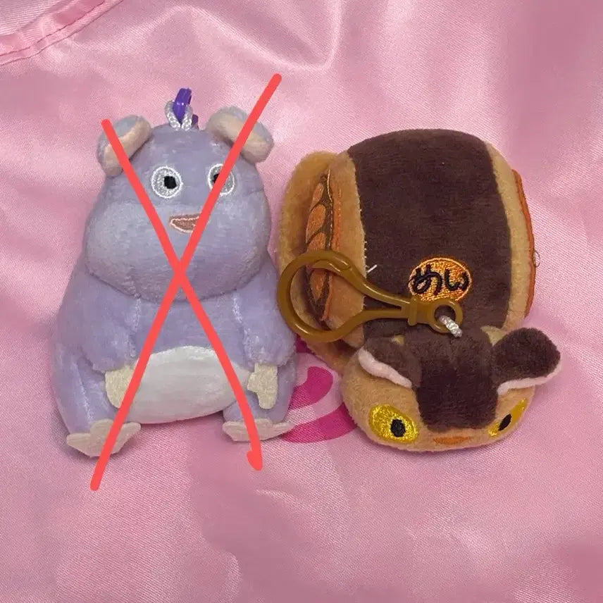 [BUNJANG] Studio Ghibli Totoro Catbus Plush Keychain / 지브리 인형 키링(토토로 고양이버스)