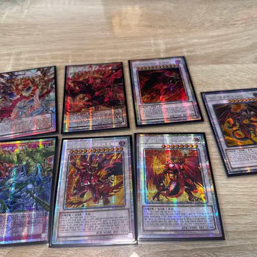 [BUNJANG] Red-Eyes Black Dragon Secret Rare Bundle Set / 레드 데몬즈 드래곤 고레어 일괄