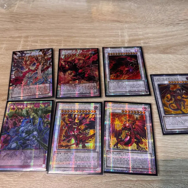 [BUNJANG] Red-Eyes Black Dragon Secret Rare Bundle Set / 레드 데몬즈 드래곤 고레어 일괄