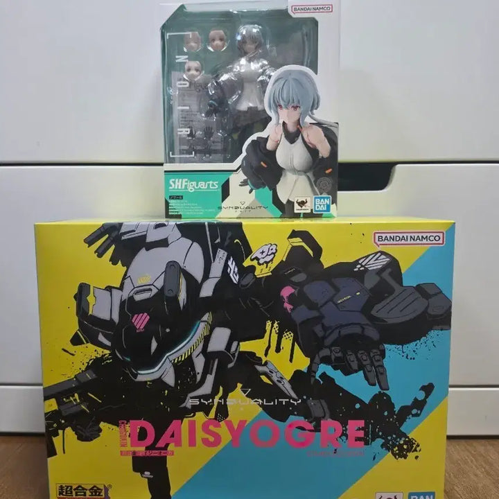 [BUNJANG] Chogokin Dieci Auger + SHF Noir (Opened Display) / 초합금 신듀얼리티 데이지 오거+shf 느와르(개봉전시)