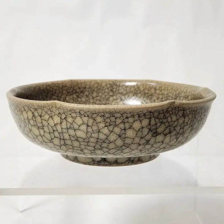 [BUNJANG] Chinese Celadon Porcelain Vase - Height 4.8cm, Width 15.3cm / 가요  높이4.8cm폭15.3cm 중국도자기