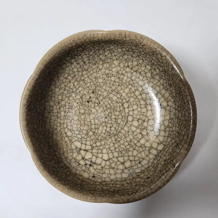 [BUNJANG] Chinese Celadon Porcelain Vase - Height 4.8cm, Width 15.3cm / 가요  높이4.8cm폭15.3cm 중국도자기