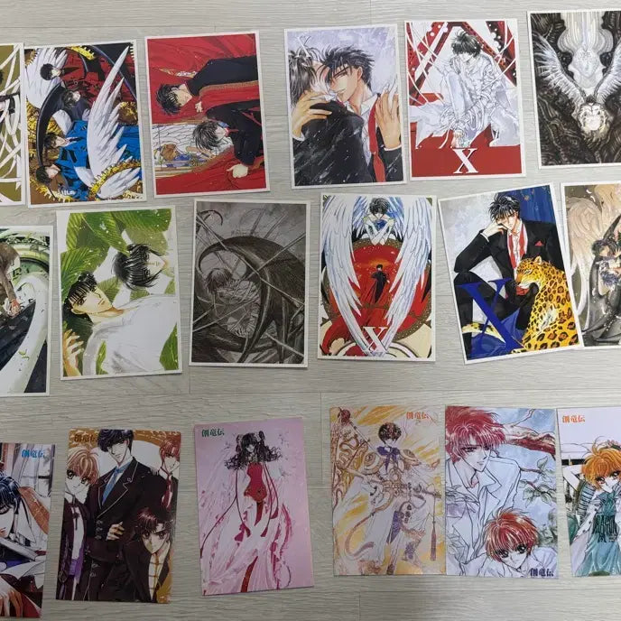 [BUNJANG] CLAMP Classic Manga Postcards Bundle Set / 고전만화 클램프엽서 일괄판매