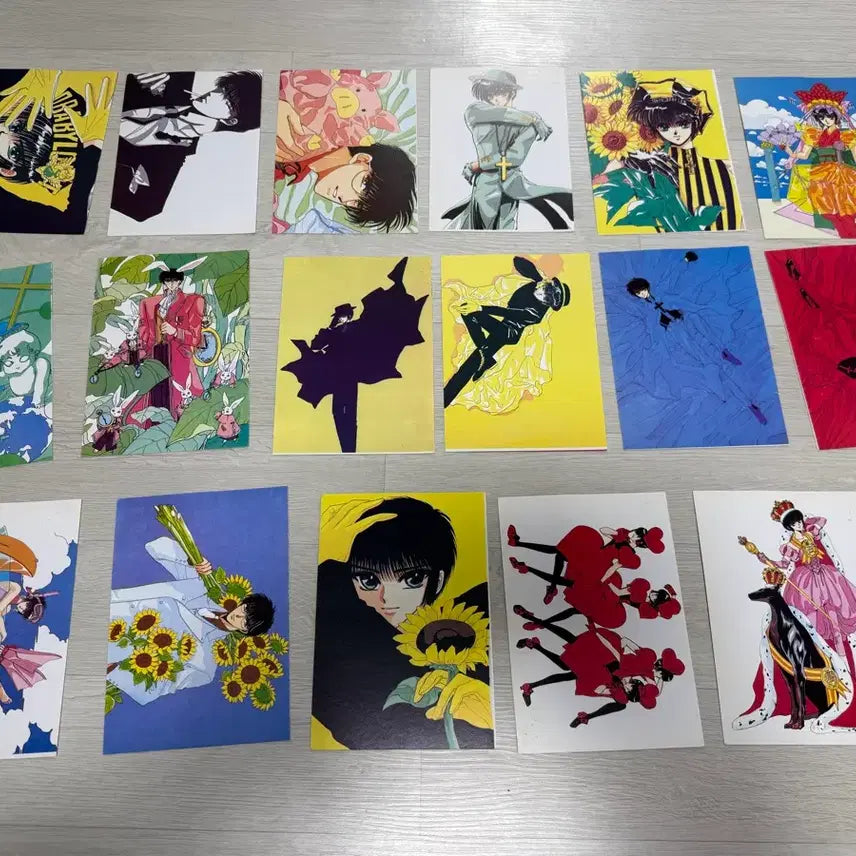 [BUNJANG] CLAMP Classic Manga Postcards Bundle Set / 고전만화 클램프엽서 일괄판매