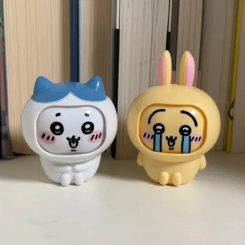 [BUNJANG] Munchkwi Face Change Figure Hachiware &amp; Usagi Bundle Set / 먼작귀 페이스 체인지 피규어 하치와레 우사기 일괄