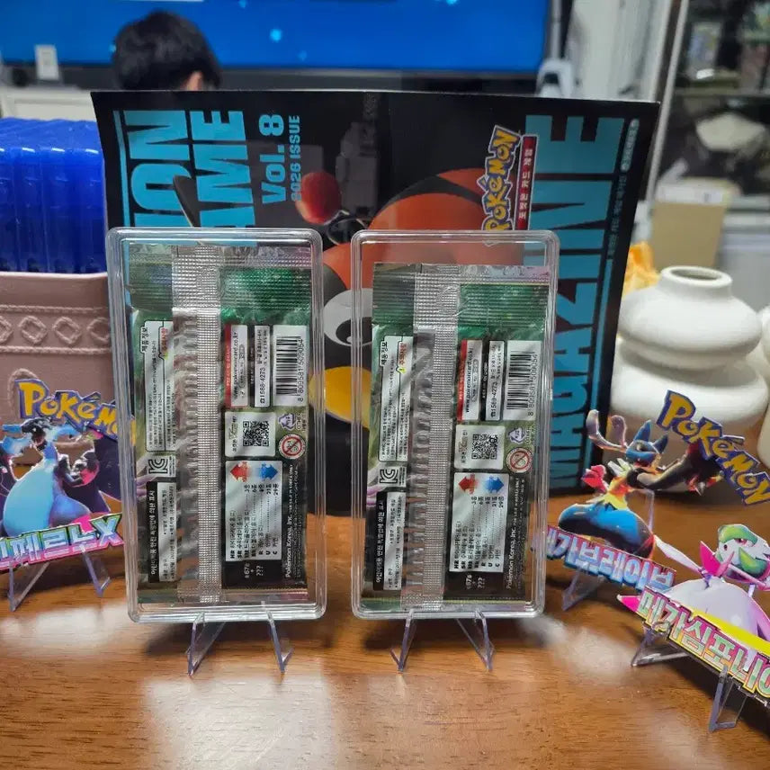 [BUNJANG] Pokemon Ancient Roar/Mythical Treasure Special Edition (2 Packs) Bundle Set / 포켓몬 고대팩. 케이스포함2팩
