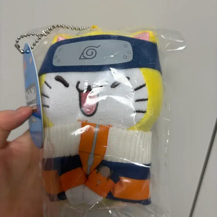 [BUNJANG] Naruto Megacats Nui Doll Keyring / (새상품) 나루토 메가캣 누이 인형 키링