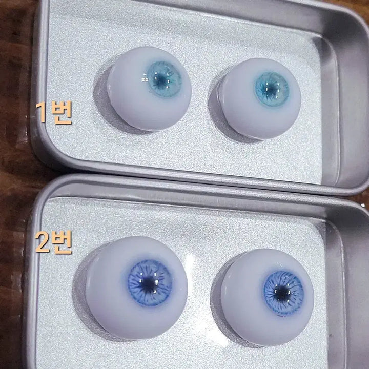 [BUNJANG] Handmade Resin Doll Eyes - Brown, 14mm &amp; 16mm / 14mm 16mm 안구 브라운 판매 구관 구체관절인형 인형 안구