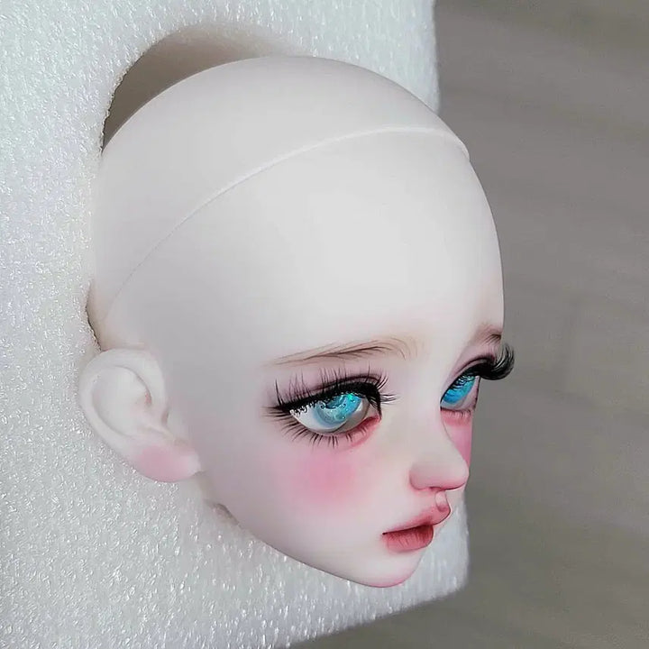 [BUNJANG] MSD Ball-Jointed Doll Head (1/4 Scale) - Makeup Applied / 구관 MSD 화장된 헤드 구체관절인형 머리 1/4