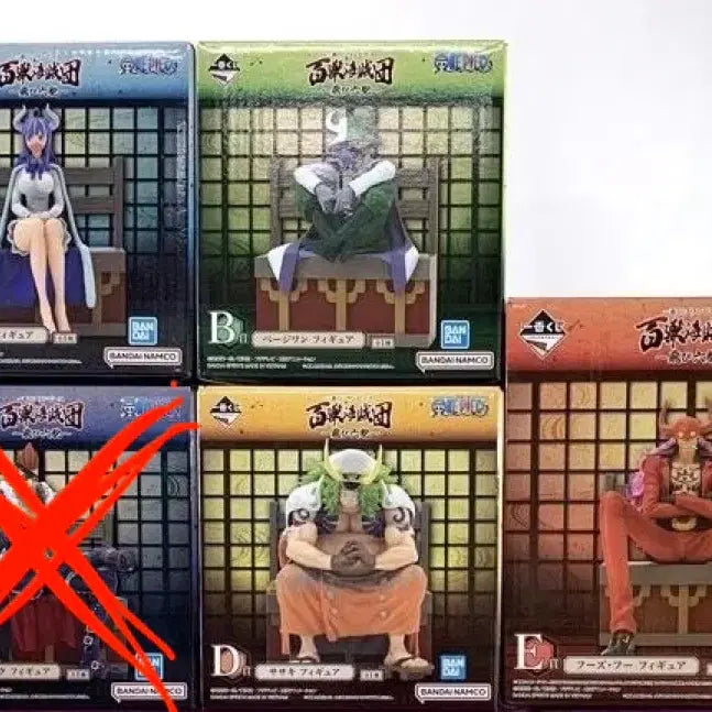 [BUNJANG] Ichiban Kuji One Piece Tobiroppo Figures (A, B, D, E) / 제일복권 원피스 토비롯포 ABDE상 피규어