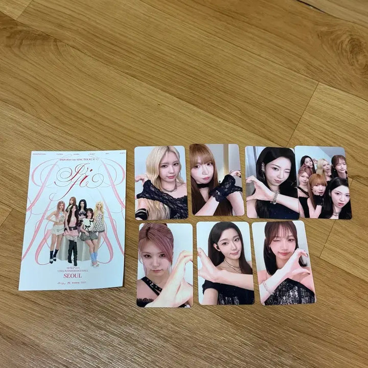 [BUNJANG] IF I Concert POB Photocard Postcard Lightstick / 이프아이 콘서트 특전 포카 엽서 응원봉