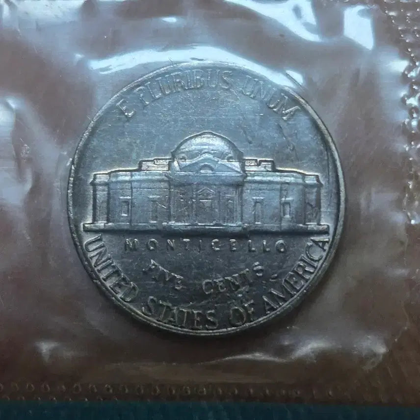 [BUNJANG] 1964 P-Mint Jefferson Nickel Coin / 1964년P산 제퍼슨 니켈 주화