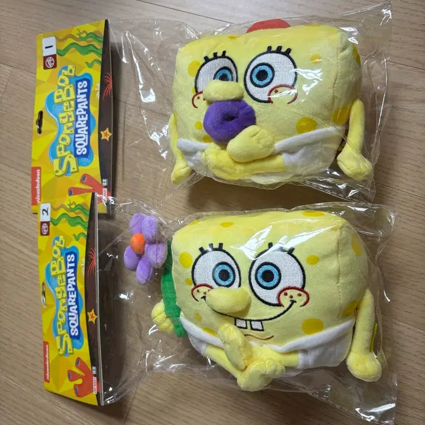 [BUNJANG] SpongeBob Chinese Version KUJI Plush Doll / 중국판 스폰지밥 쿠지 인형