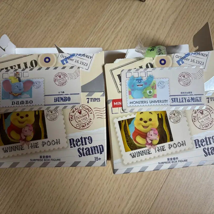 [BUNJANG] Disney Retro Stamp Figure Set / 디즈니 레트로 스탬프 피규어
