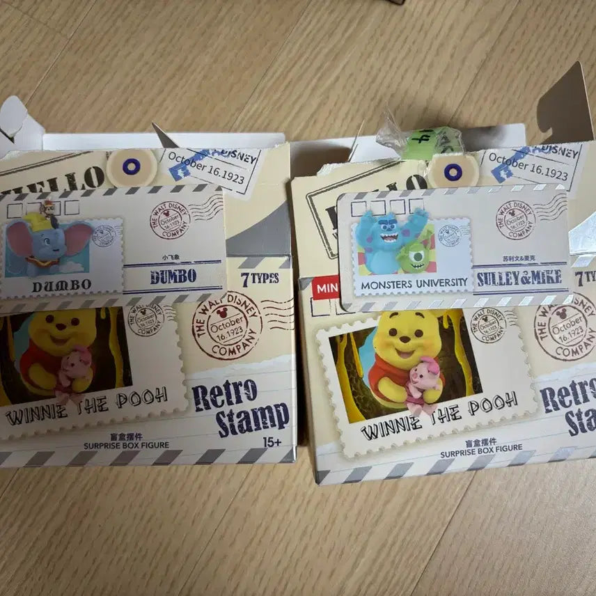 [BUNJANG] Disney Retro Stamp Figure Set / 디즈니 레트로 스탬프 피규어