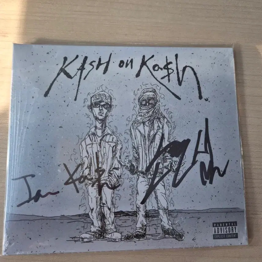 [BUNJANG] Kash &amp; Ian Kash KASH on Ka$h Signed CD / kor kash와 이안캐시의 KASH on Ka$h 사인반